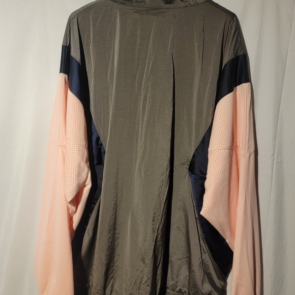 Jordan Mens Jacket Size XXL Flight Warm-Up Lightweight AJ 5 Gray  Sample - Picture 2 of 6